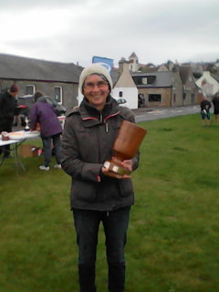 Mary with her trophy 20211023_Mary_Ross_with_Scottish_Champ_Cup
